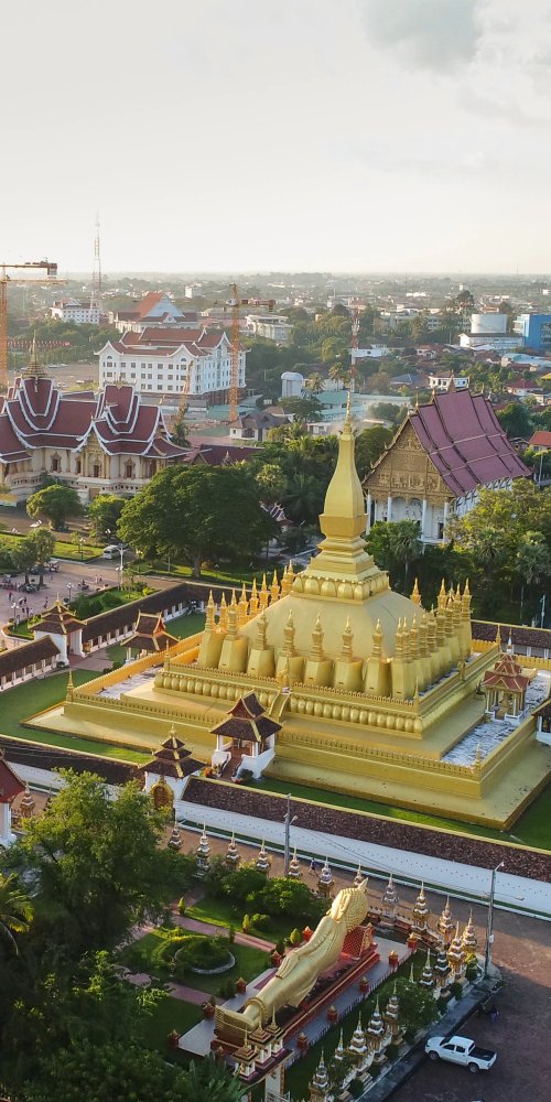 Neighbourhood vibes in Vientiane