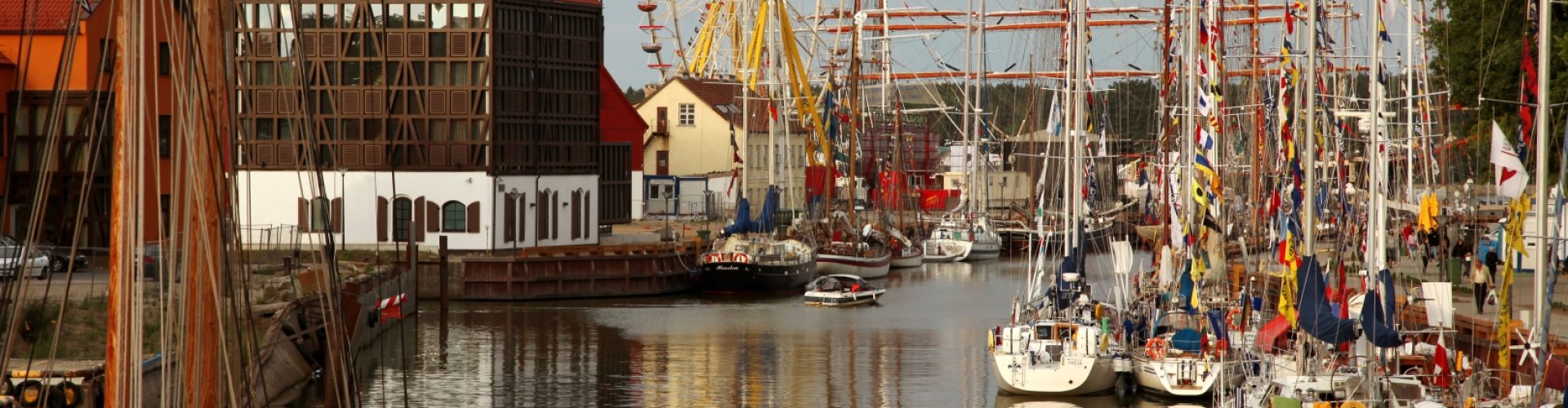 Baltic sunset over Klaipėda