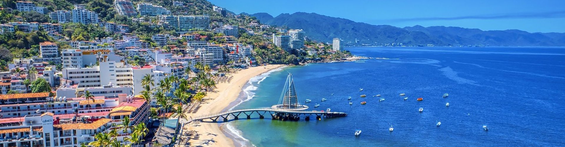 Sunset over Puerto Vallarta Bay
