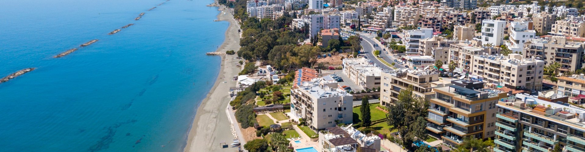 View of Paphos coastline