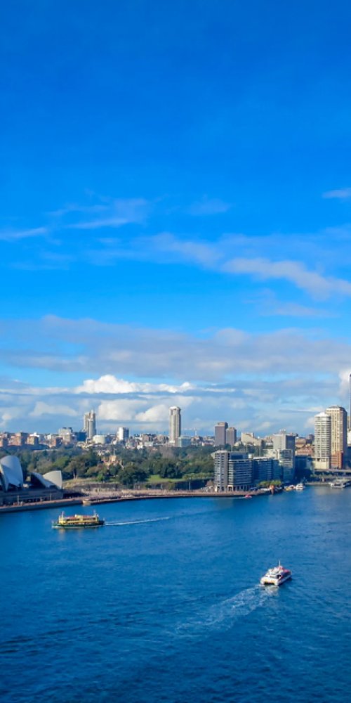 Coastal view from Sydney apartment