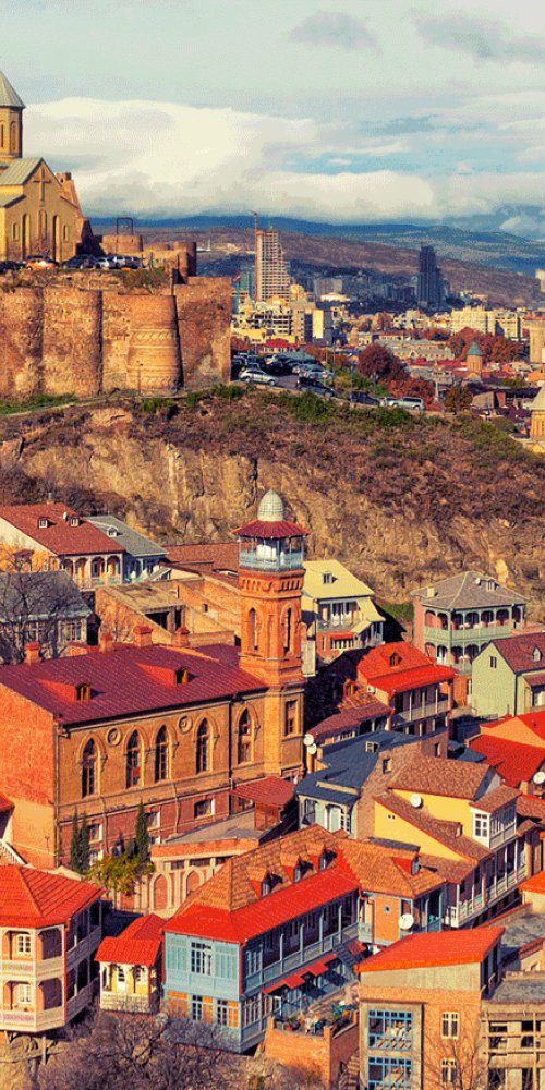 Tbilisi neighbourhood vibe