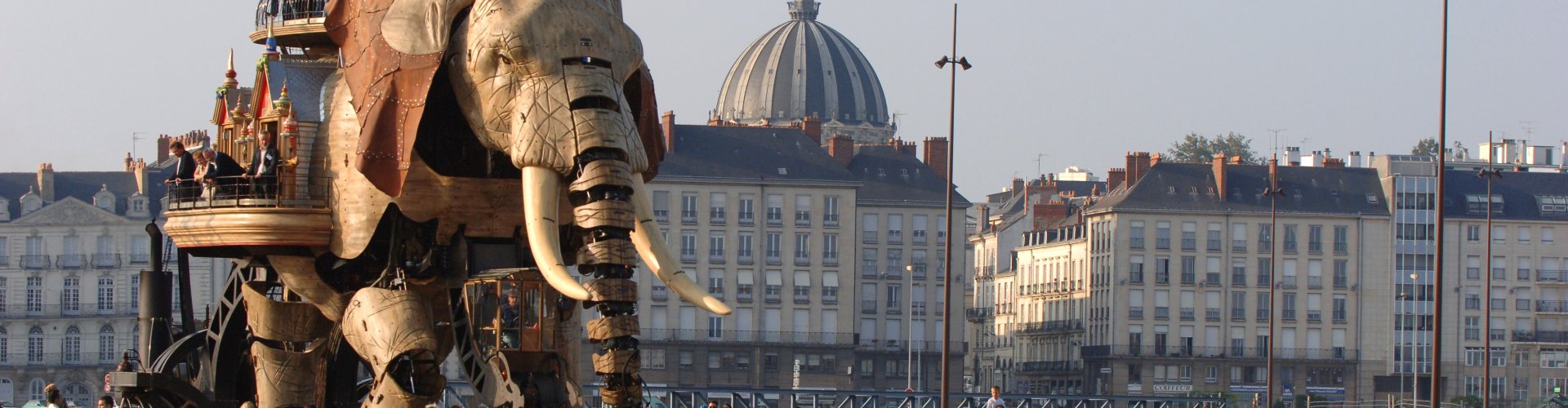 Scenic view of Nantes