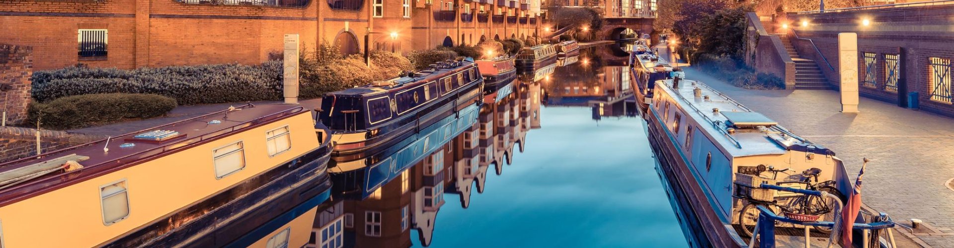 Birmingham Cityscape at Dusk