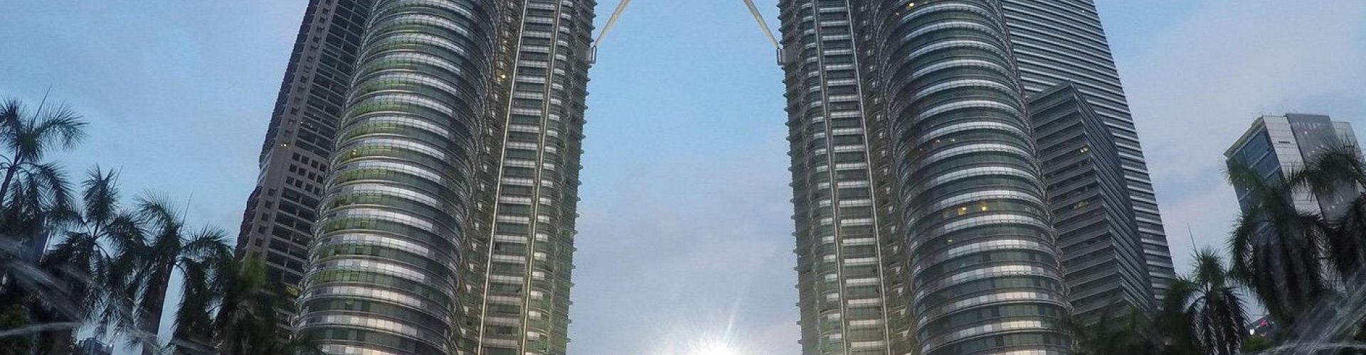 Kuala Lumpur cityscape at sunset