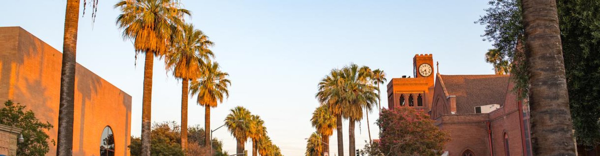 Scenic view of Redlands, CA