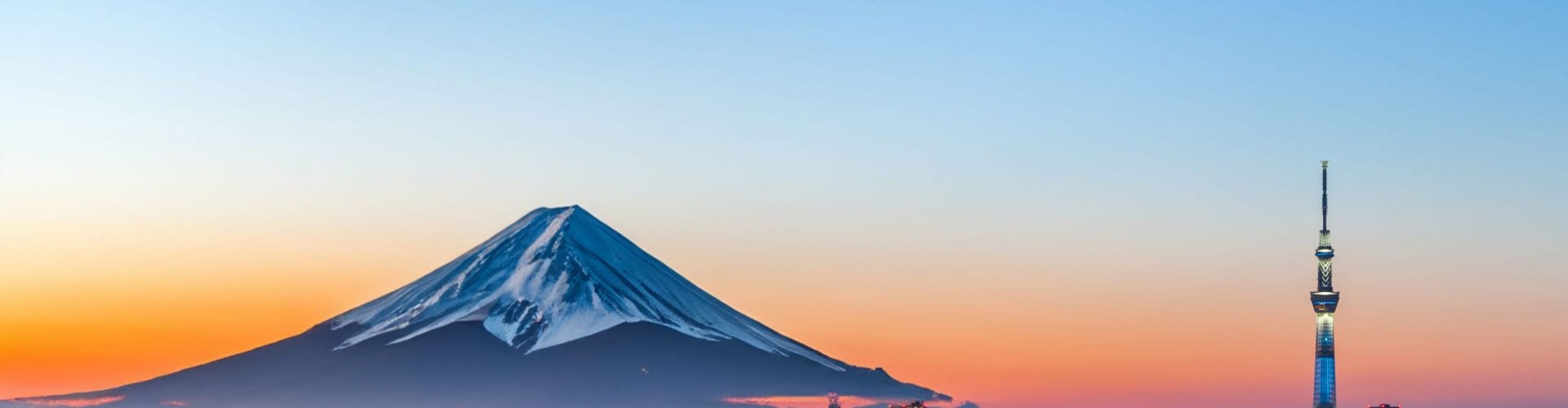 Tokyo cityscape at dusk