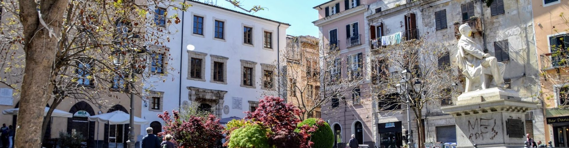 Sunset view in Sassari, IT