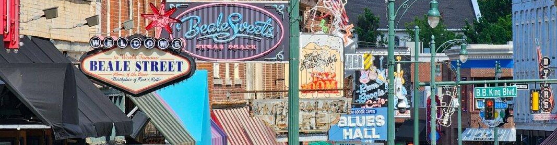 Memphis cityscape landscape