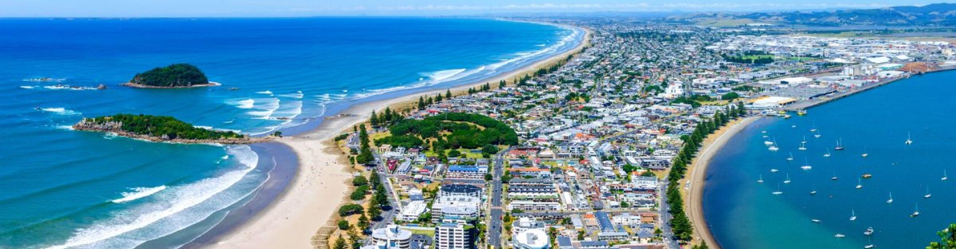 Tauranga coastal view sunset