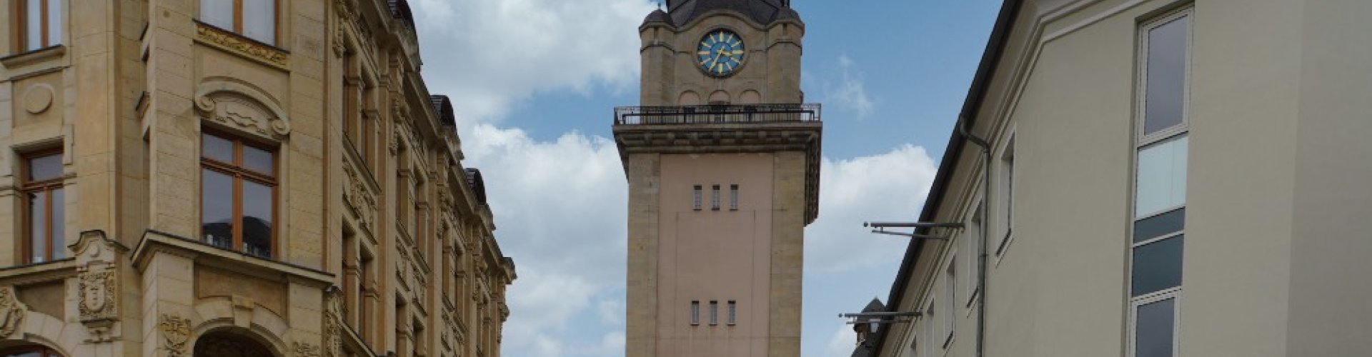 Scenic view in Plauen, DE