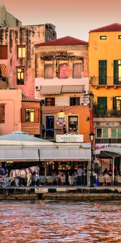 Neighbourhood view in Chania