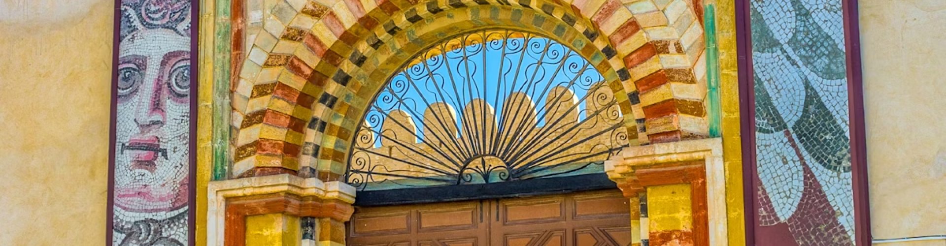 Sousse cityscape at dusk