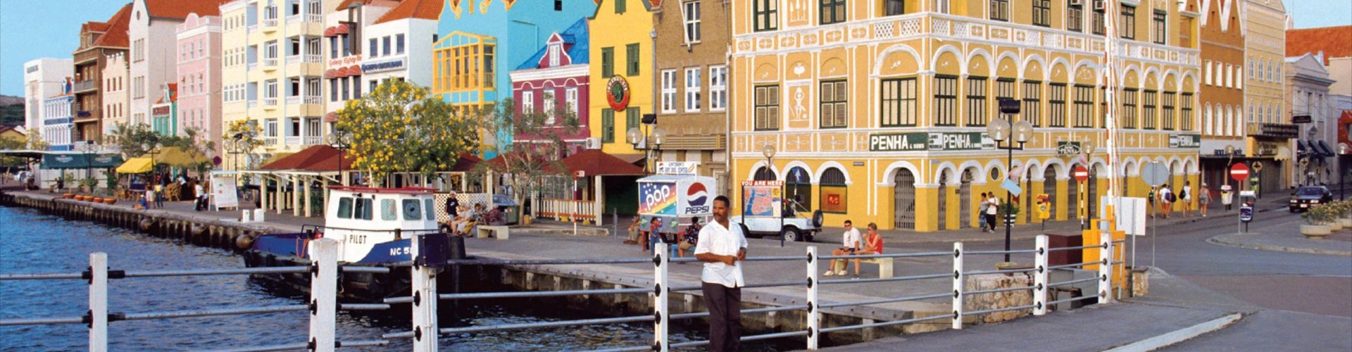 Scenic view of Willemstad, CW