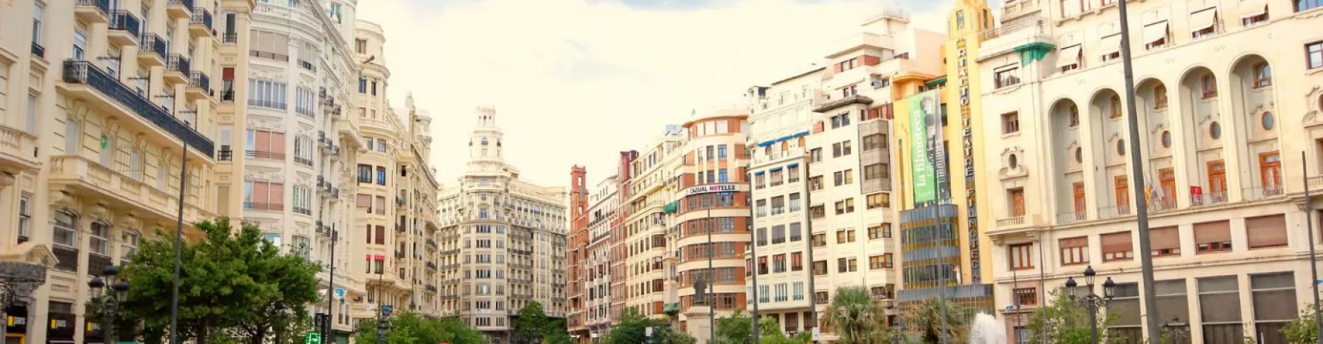 Sunset over Valencia